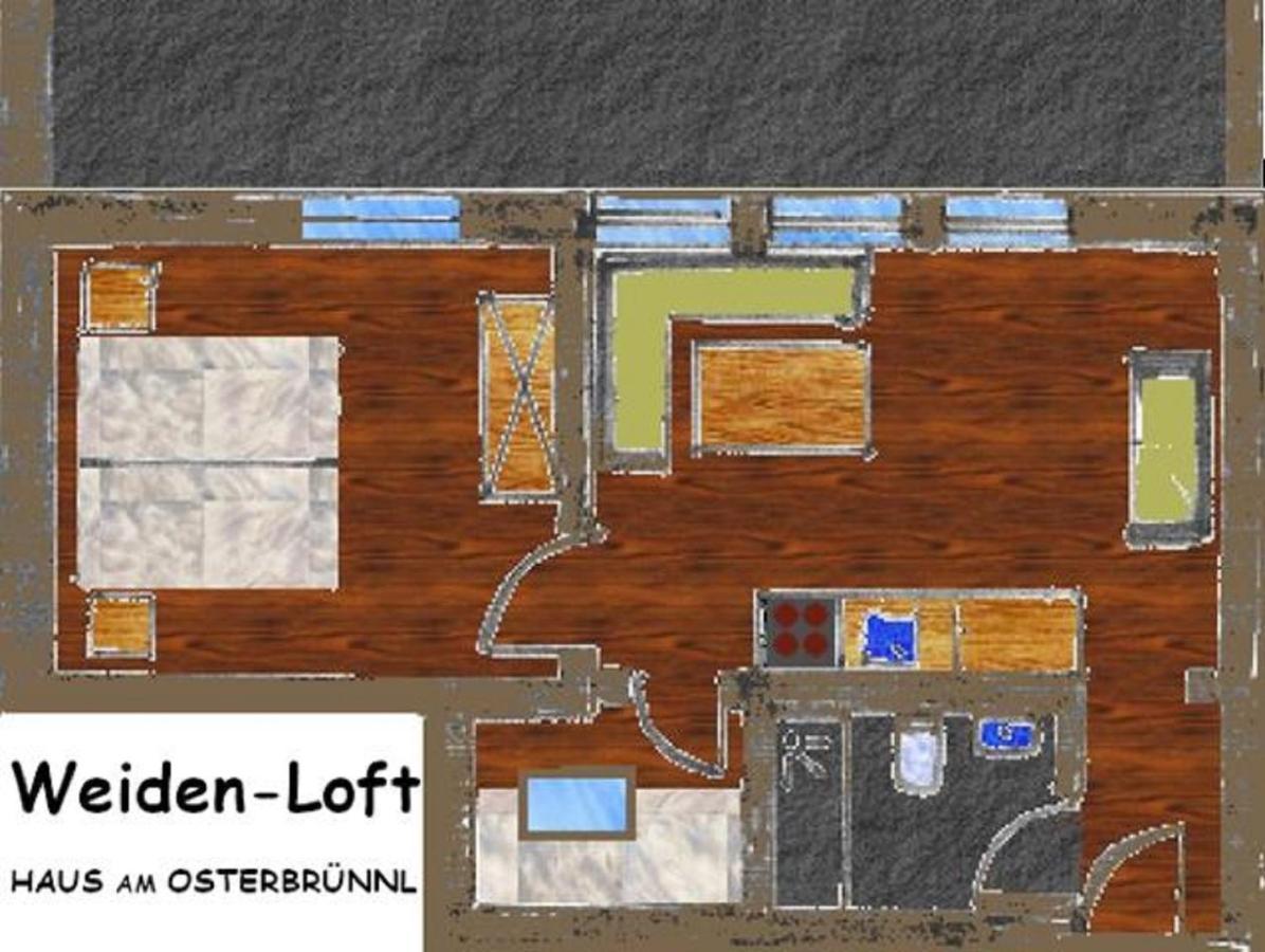 Haus Am Osterbruennl Lägenhet Ruhmannsfelden Exteriör bild